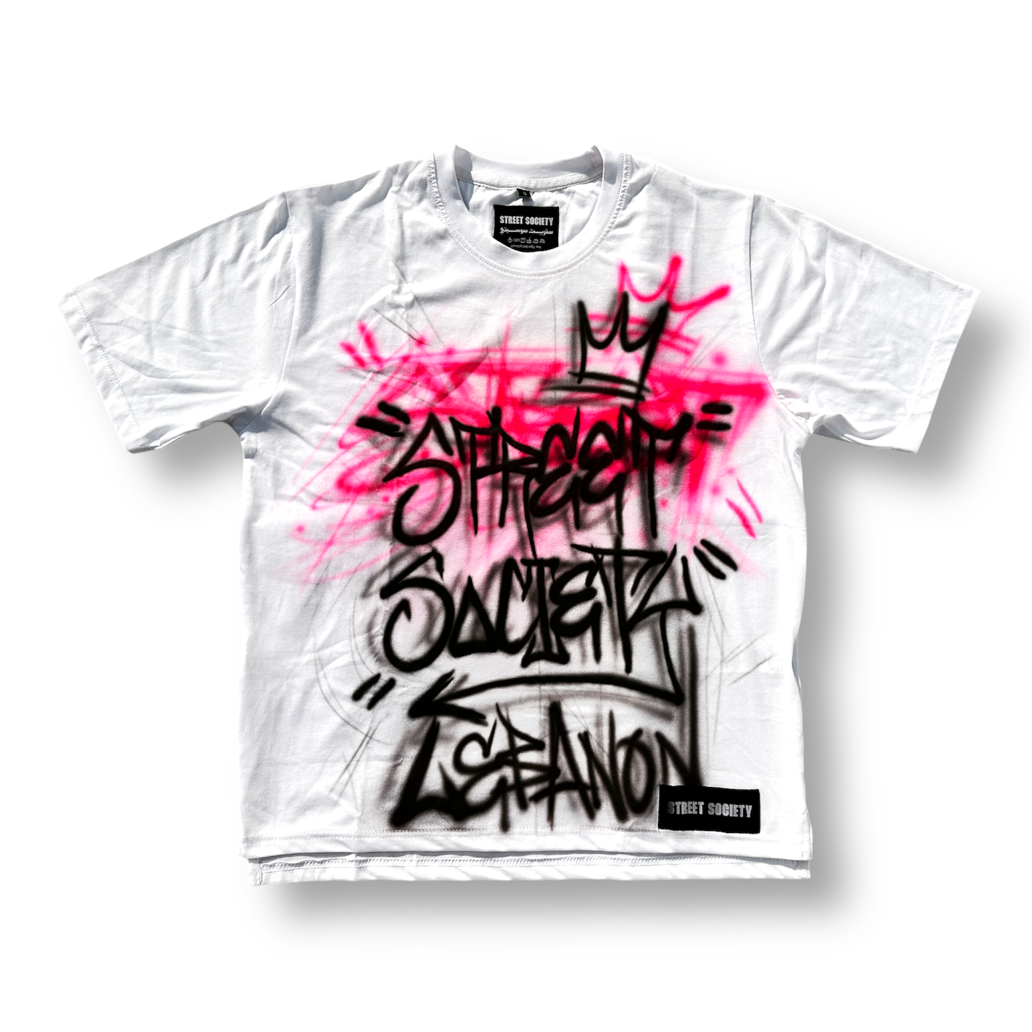 Tee - Graffiti Pink