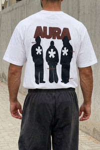 Aura White - minimalist oversize tee