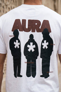 Aura White - minimalist oversize tee