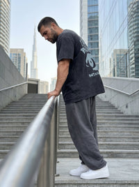 Blind Vision Charcoal - rebellious oversized tee