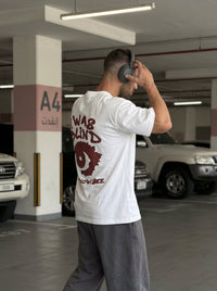 Blind Vision White - rebellious oversized tee