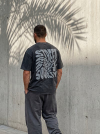 Street Society Charcoal - bold oversized tee