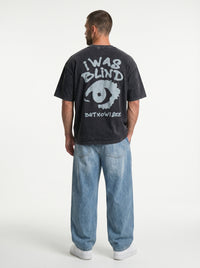 Blind Vision Charcoal - rebellious oversized tee