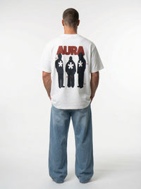 Aura White - minimalist oversize tee