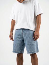 Loose-fit Unisex's Denim shorts