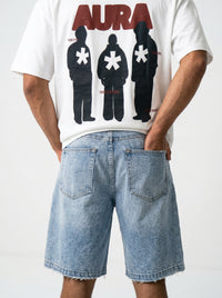 Loose-fit Unisex's Denim shorts