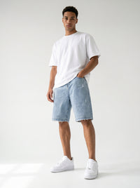 Loose-fit Unisex's Denim shorts