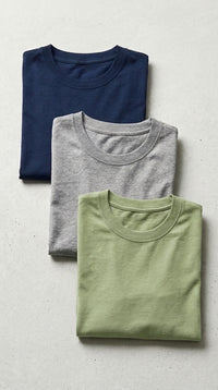 Basic T-Shirt set of 3 unisex