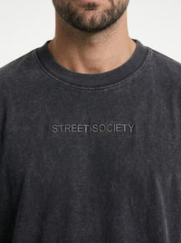 Blind Vision Charcoal - rebellious oversized tee