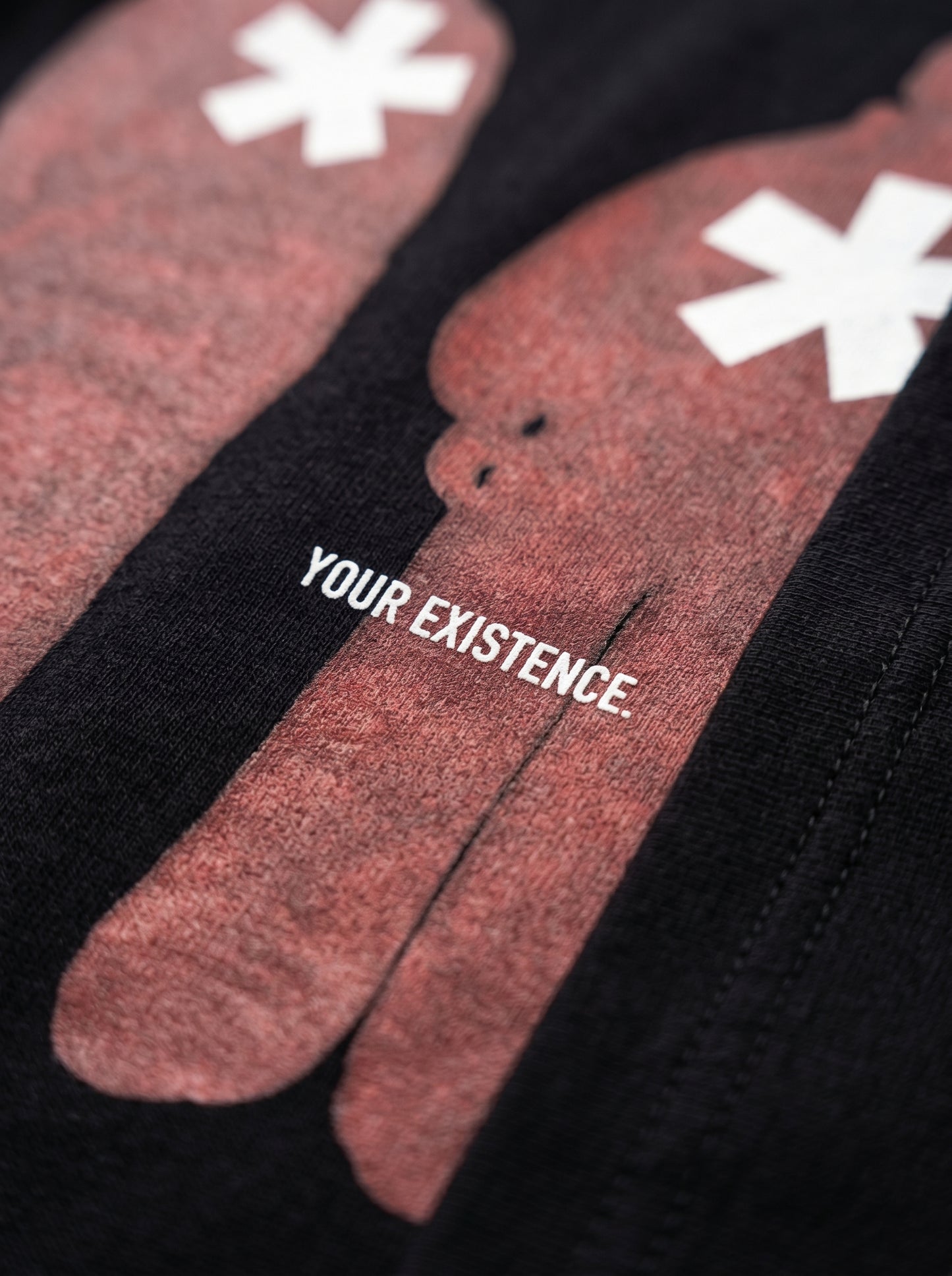 Aura Black - minimalist oversize tee
