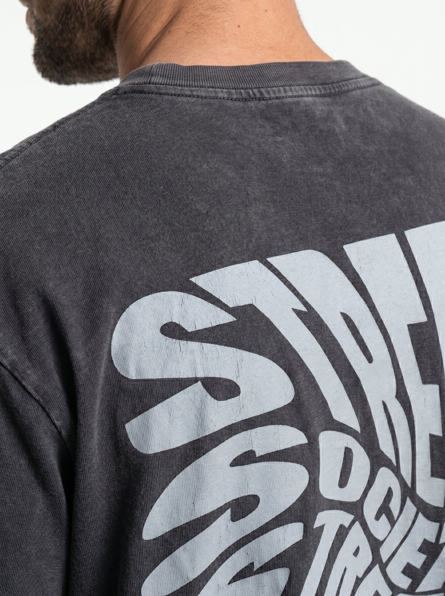 Street Society Charcoal - bold oversized tee