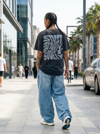Street Society Charcoal - bold oversized tee