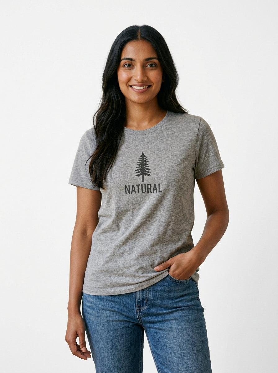 Simple Print T-Shirt – Adults