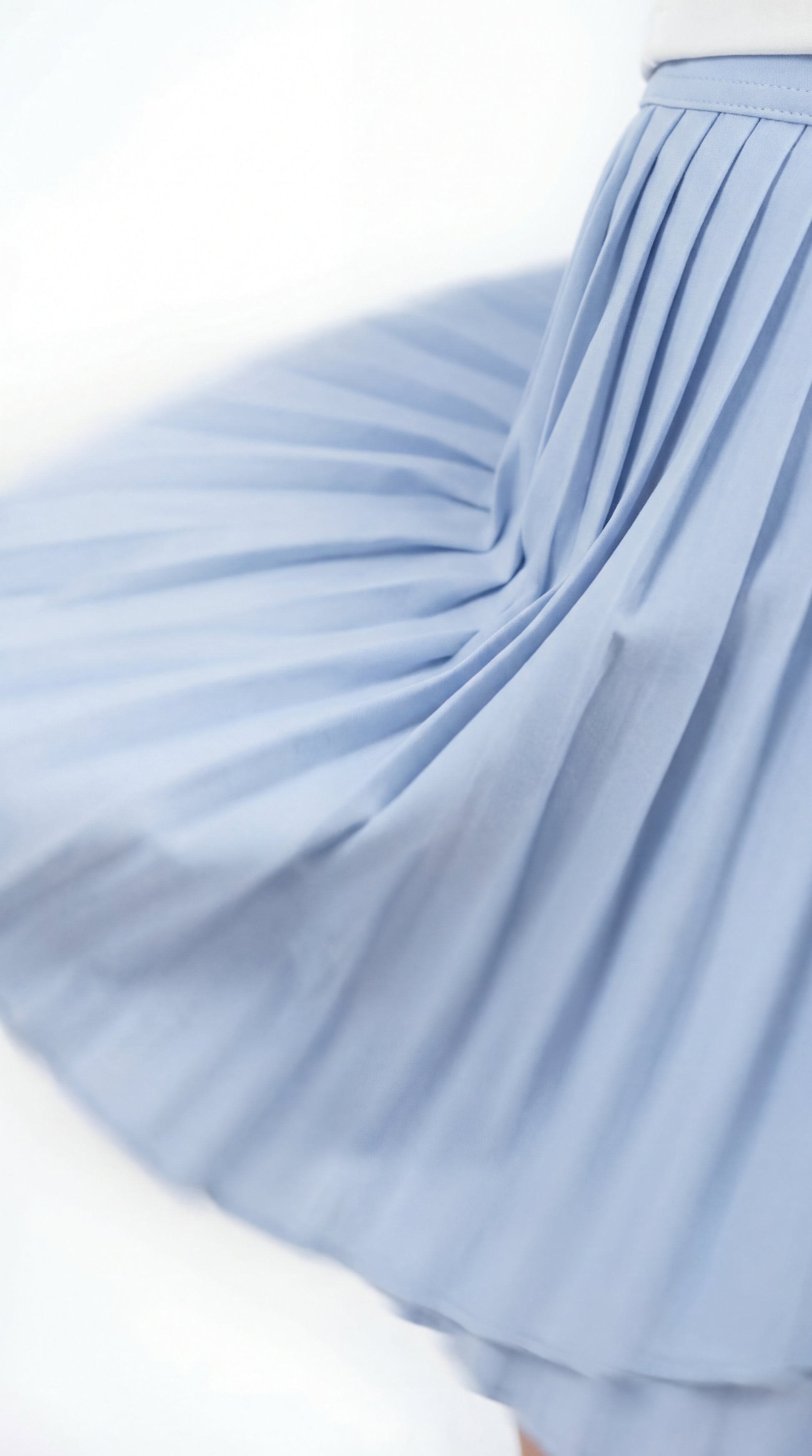 Baby Blue Skirt Activewear - Street Society