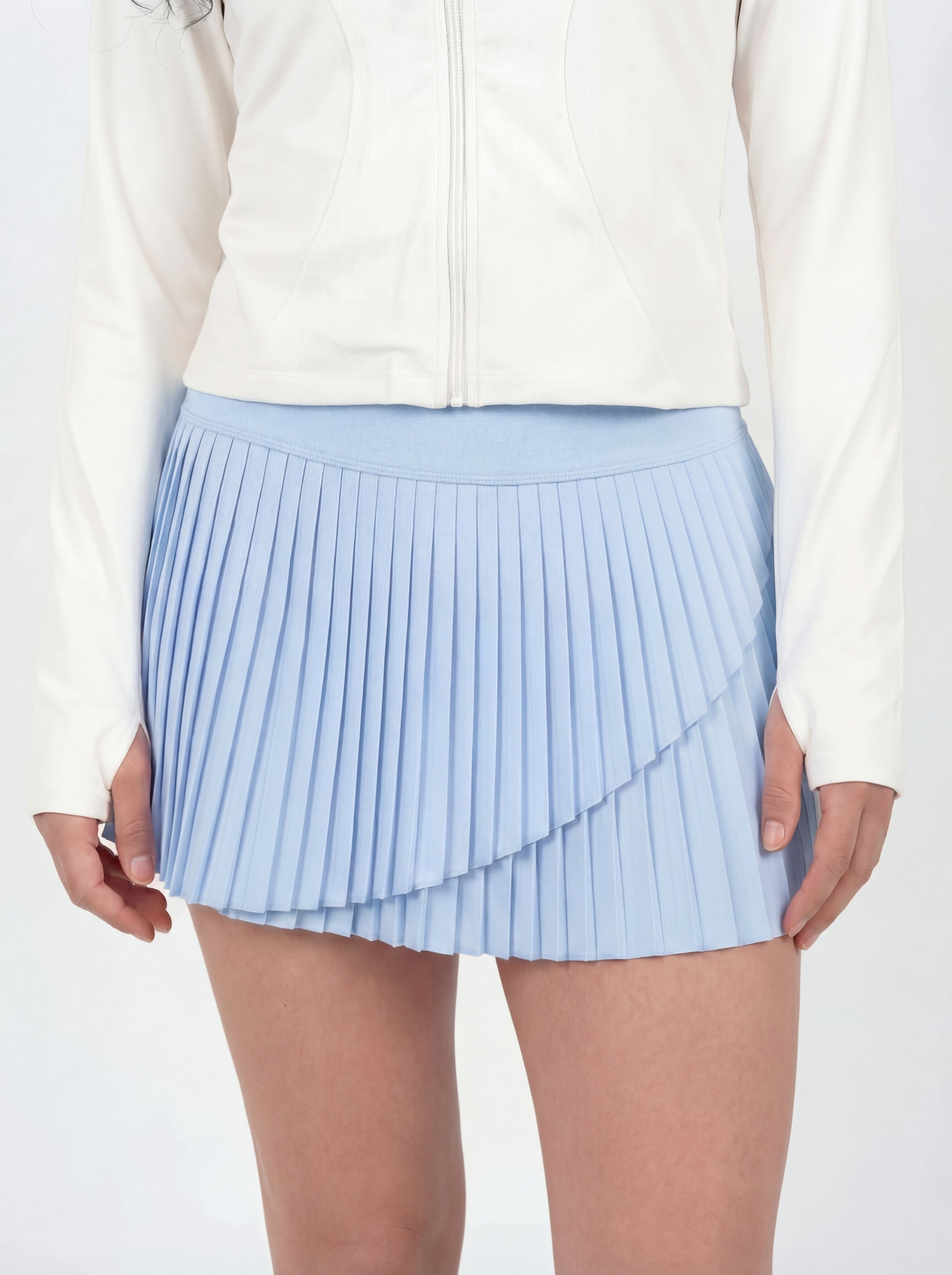 Baby Blue Skirt Activewear - Street Society