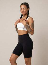 Black Bike Shorts Street Society