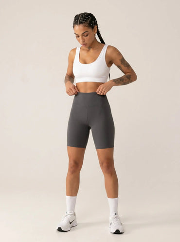 Grey Bike Shorts Street Society