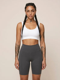 Grey Bike Shorts Street Society