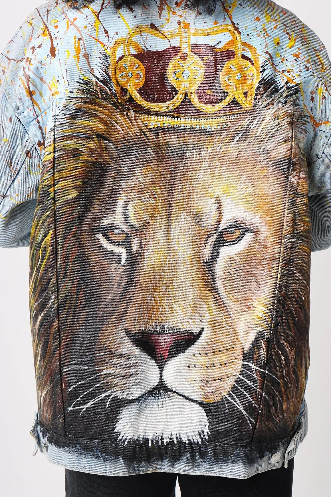 Hand Painted by Artist - LION KING Street Society