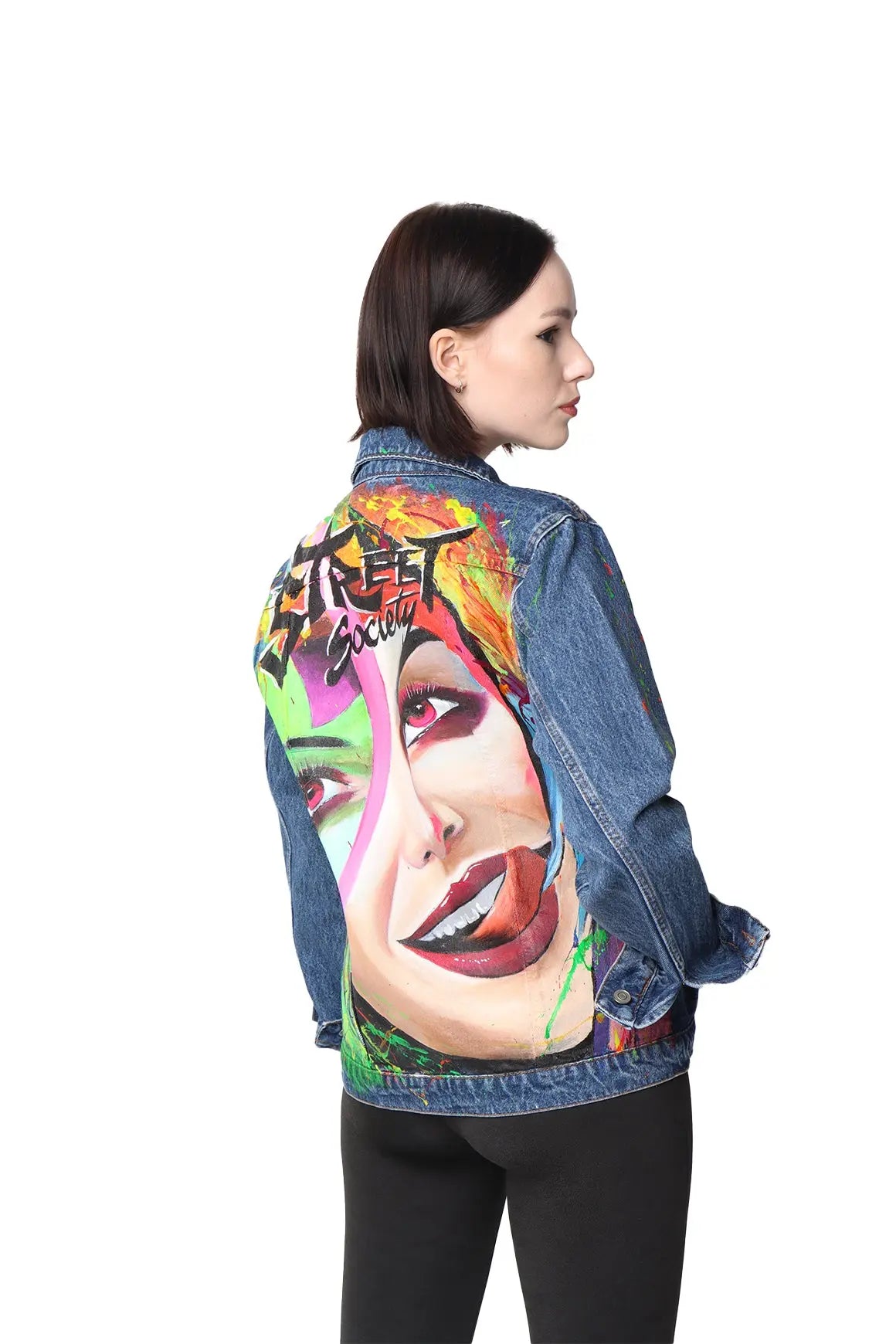 Hand Painted by Artist - STREET SOCIETY JACKET Street Society