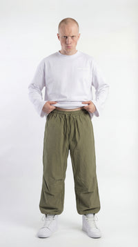 Loose Sleeves - White Hoodie