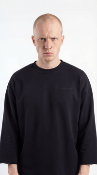 Loose Sleeves - Black Hoodie