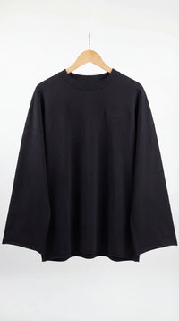Loose Sleeves - Black Hoodie