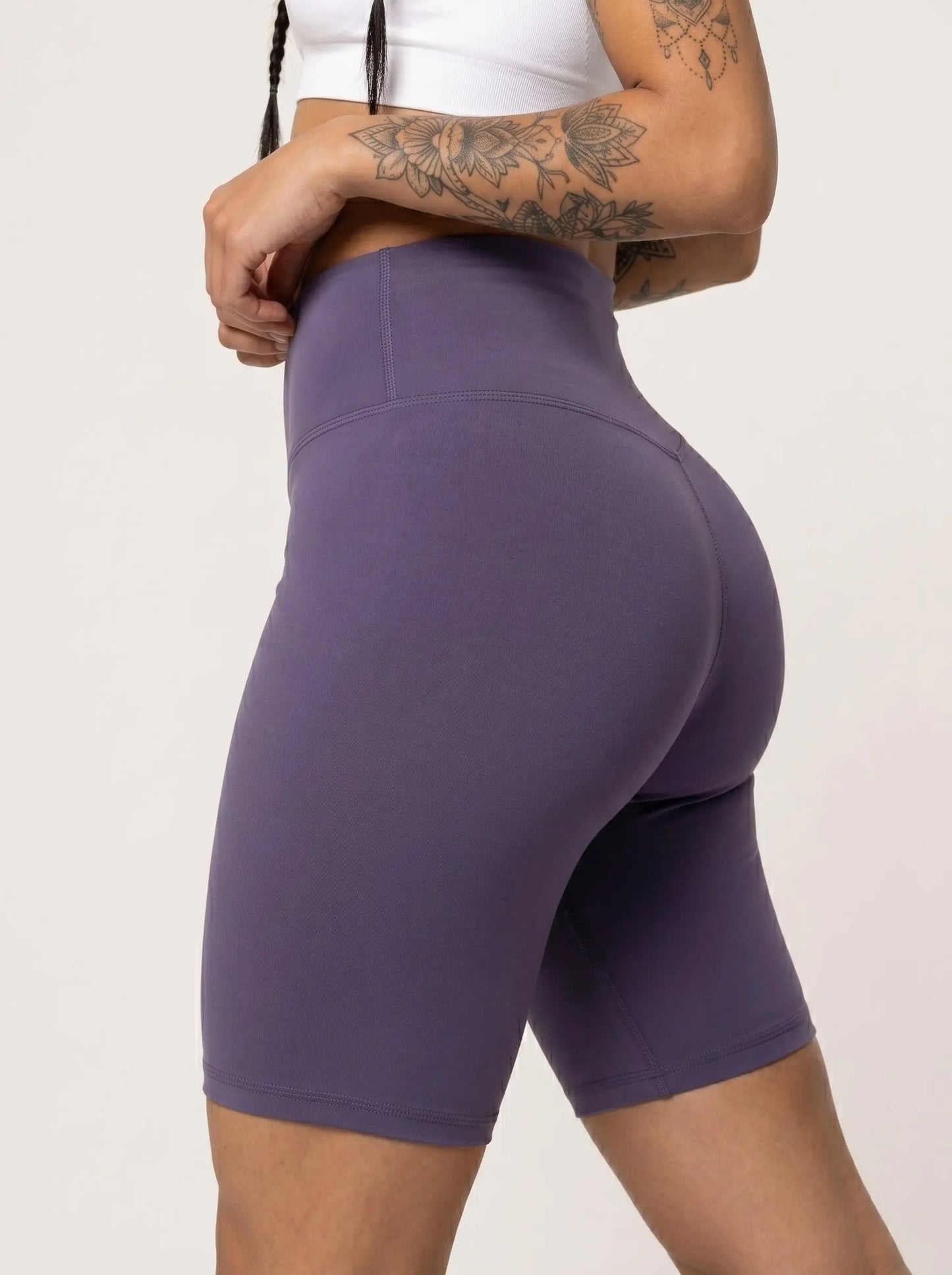 Lilac Bike Shorts Street Society