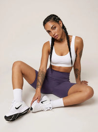 Lilac Bike Shorts Street Society