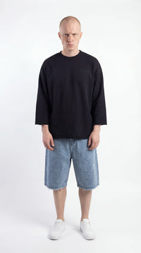 Loose-fit Unisex's Denim shorts - Street Society