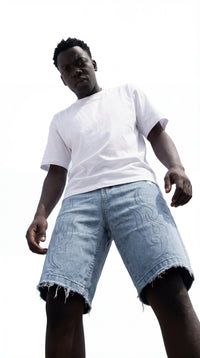 Loose-fit Unisex's Denim shorts - Street Society