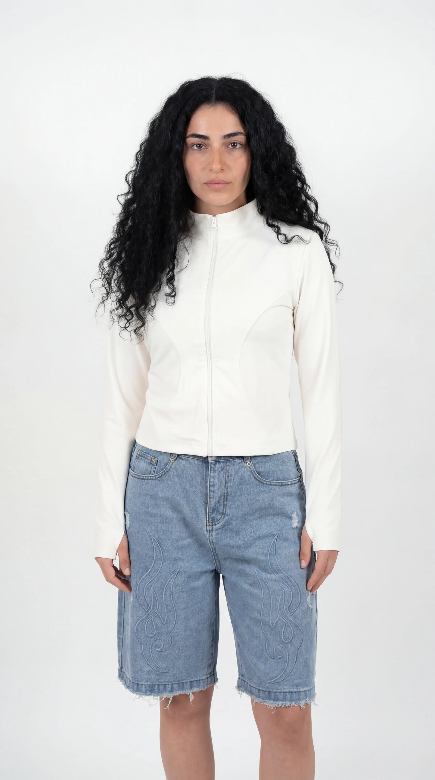 Loose-fit Unisex's Denim shorts - Street Society