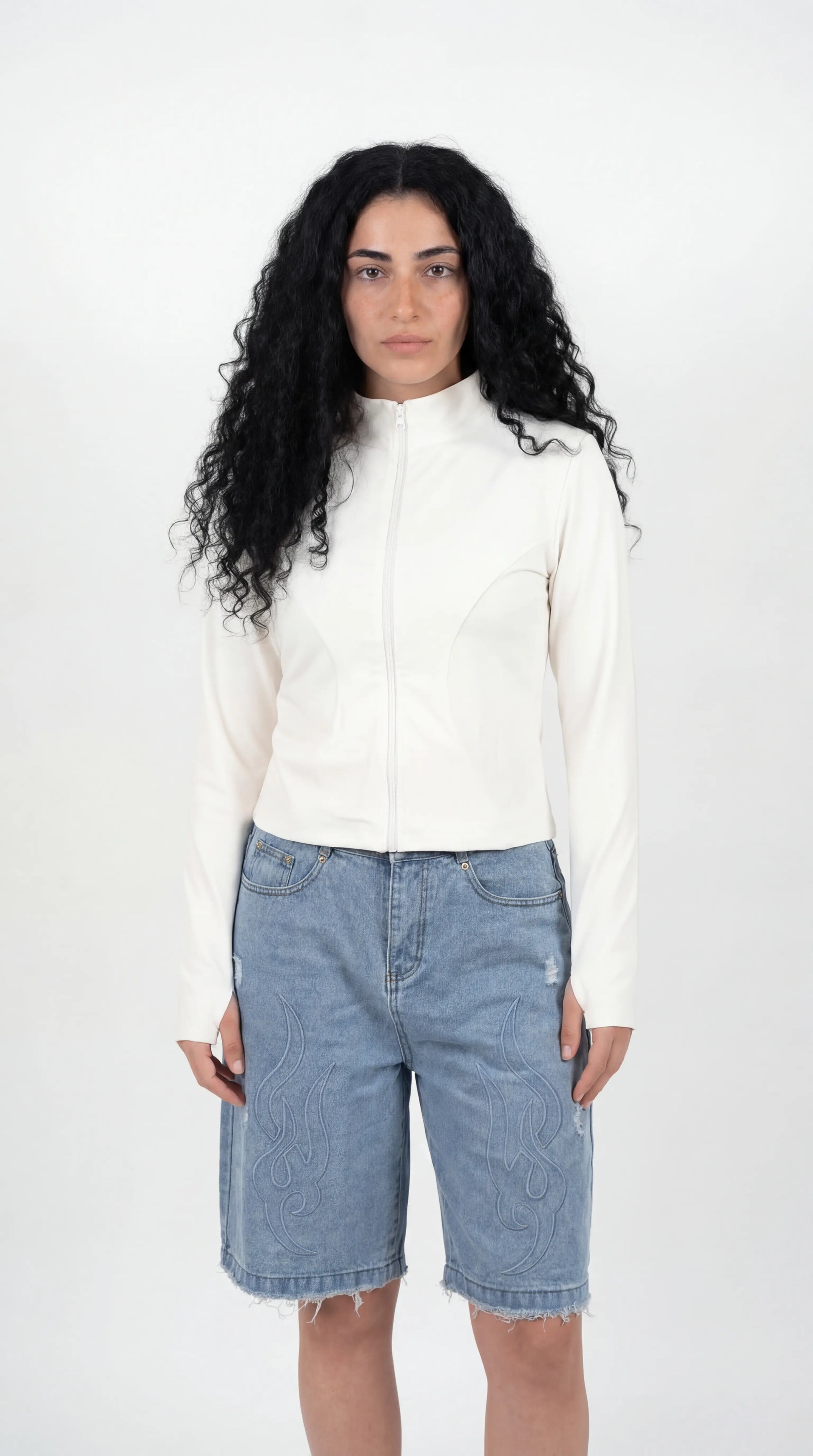 Loose-fit Unisex's Denim shorts - Street Society