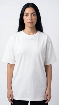 OverSize Fit Unisex Cotton T-shirt "I was Blind White" - Street Society