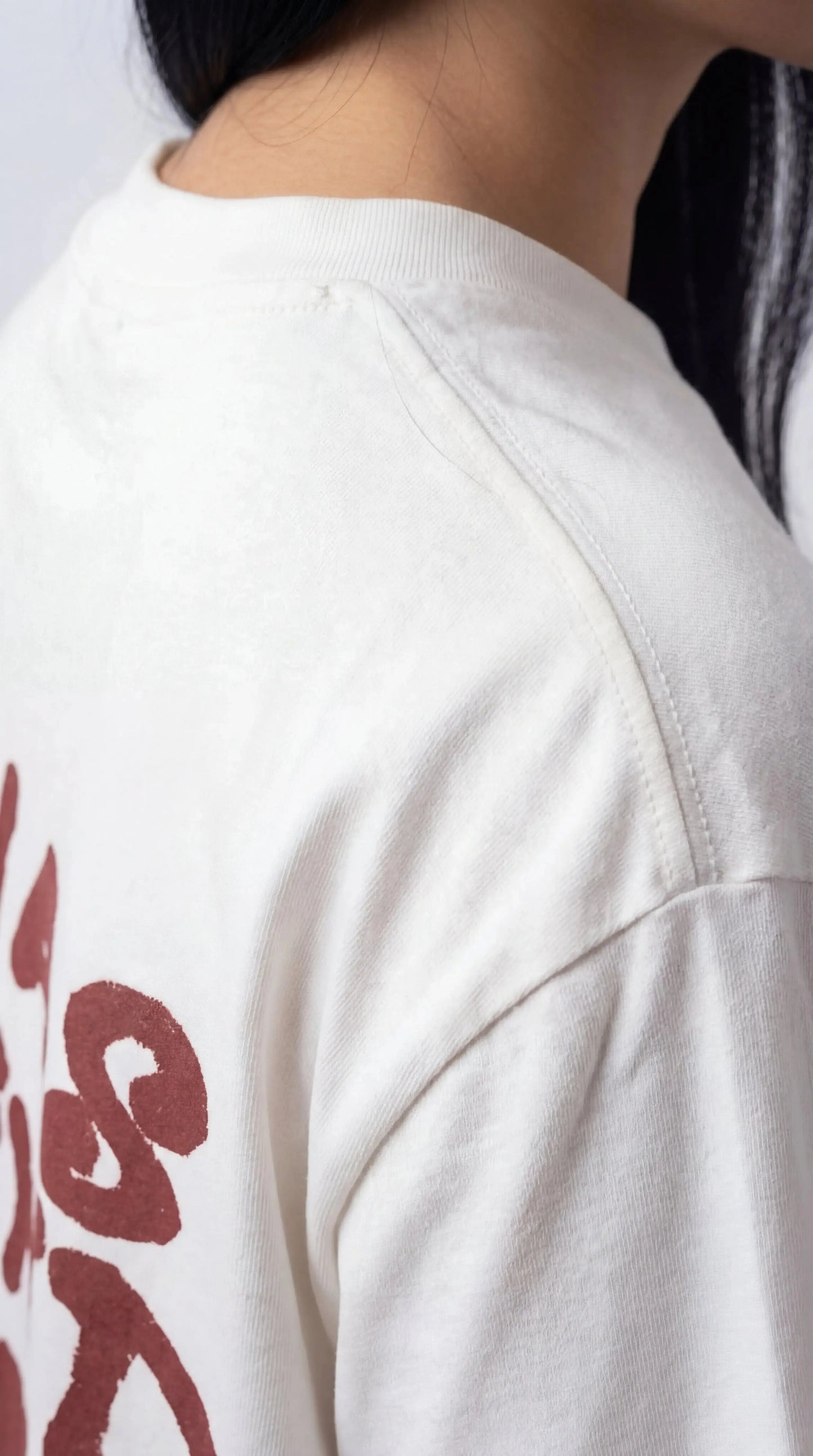 OverSize Fit Unisex Cotton T-shirt "I was Blind White" - Street Society