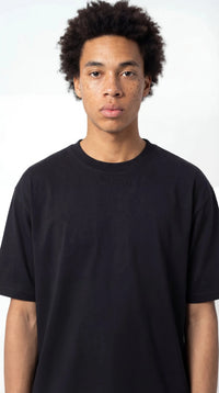 OverSize Fit Unisex Cotton T-shirt "StreetSociety Black" - Street Society