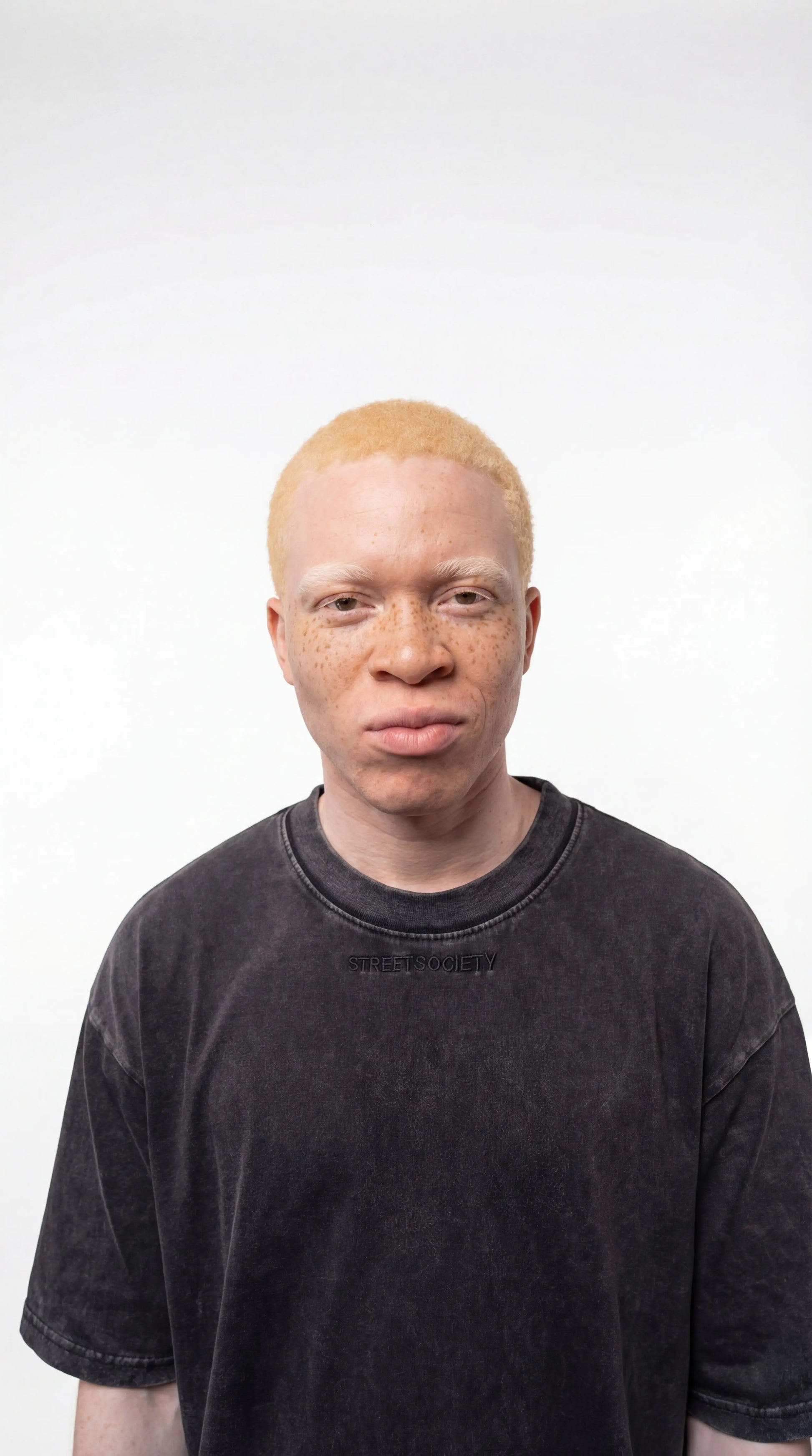 OverSize Fit Unisex Cotton T-shirt "Swirl Charcoal" - Street Society