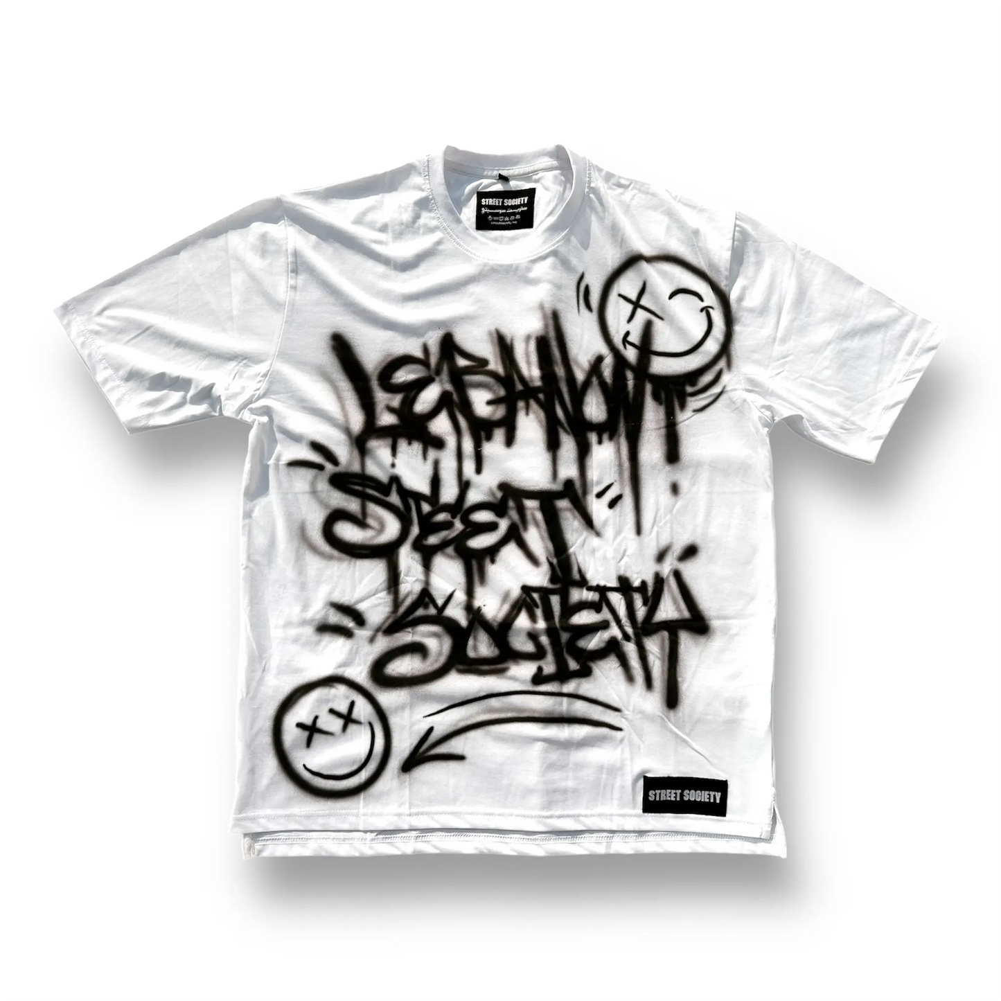 Tee - Graffiti style Black Street Society