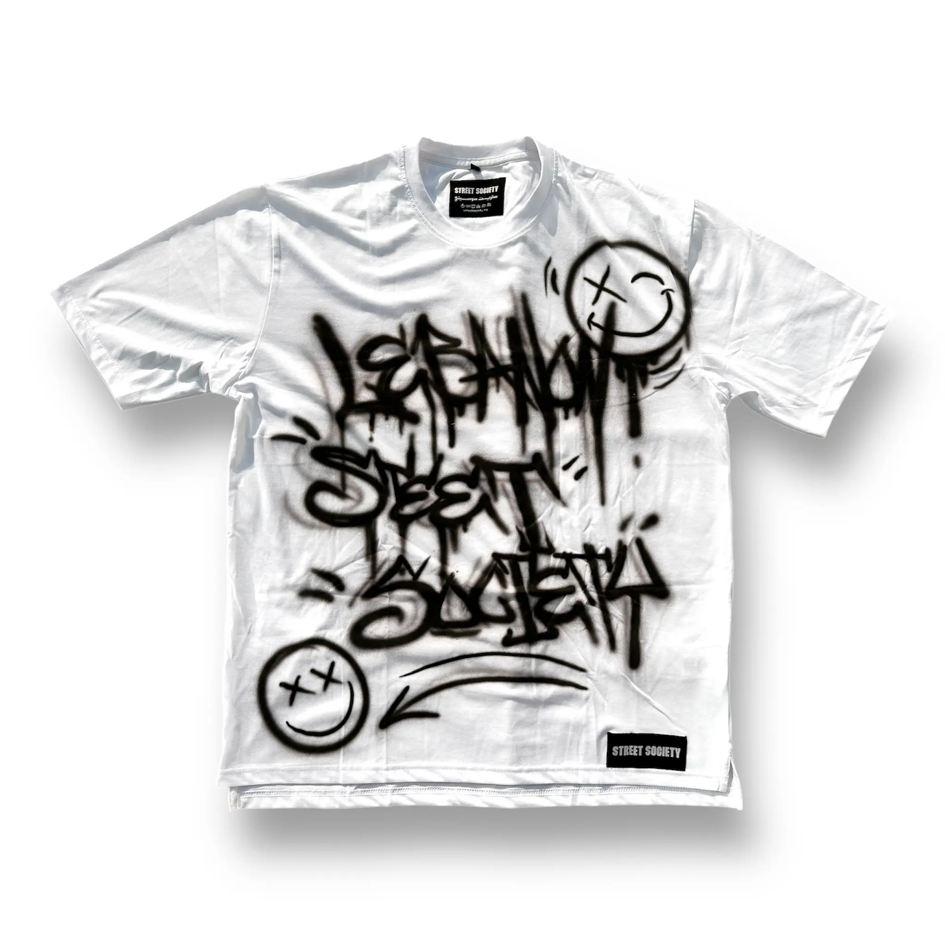 Tee - Graffiti style Black Street Society