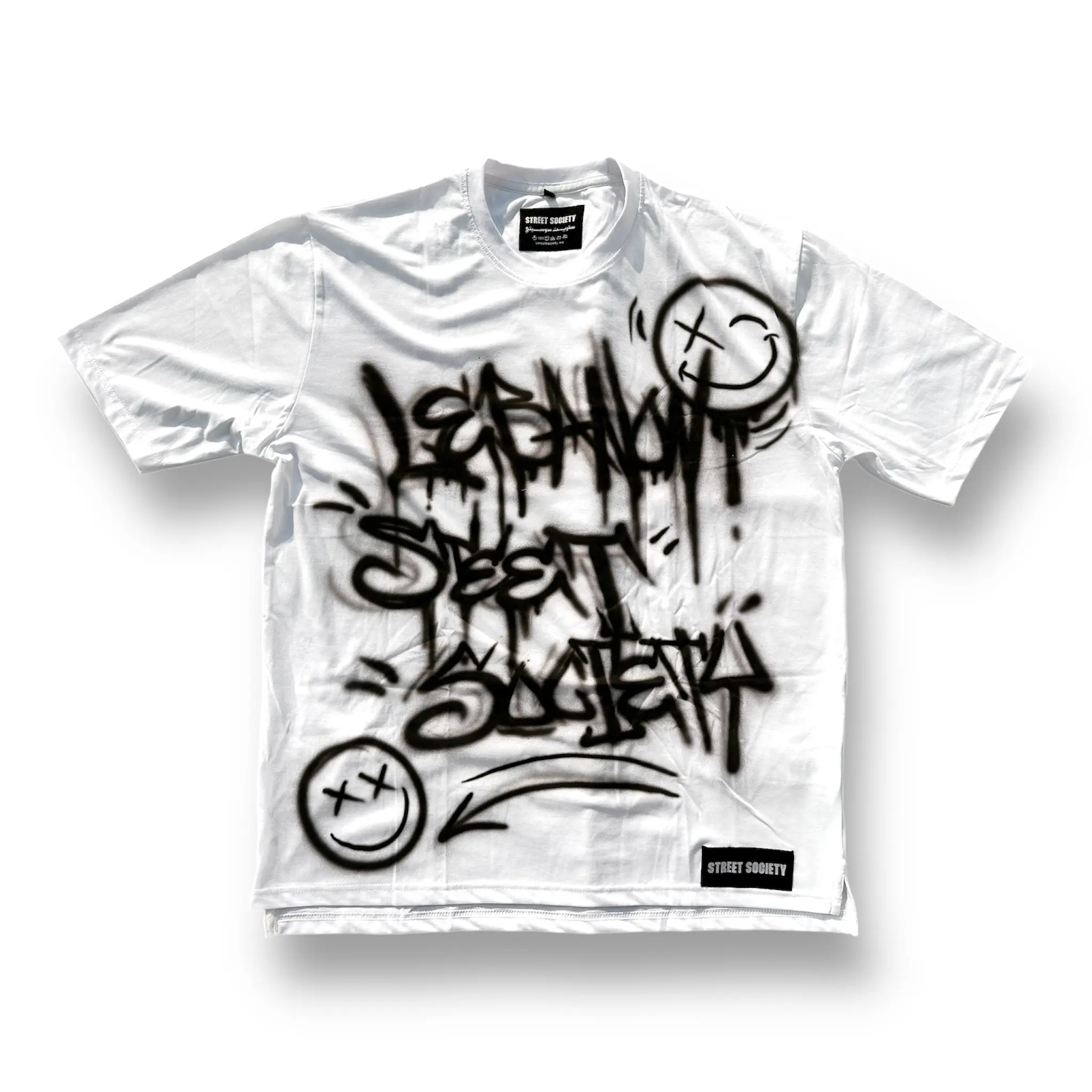 Tee - Graffiti style Black Street Society