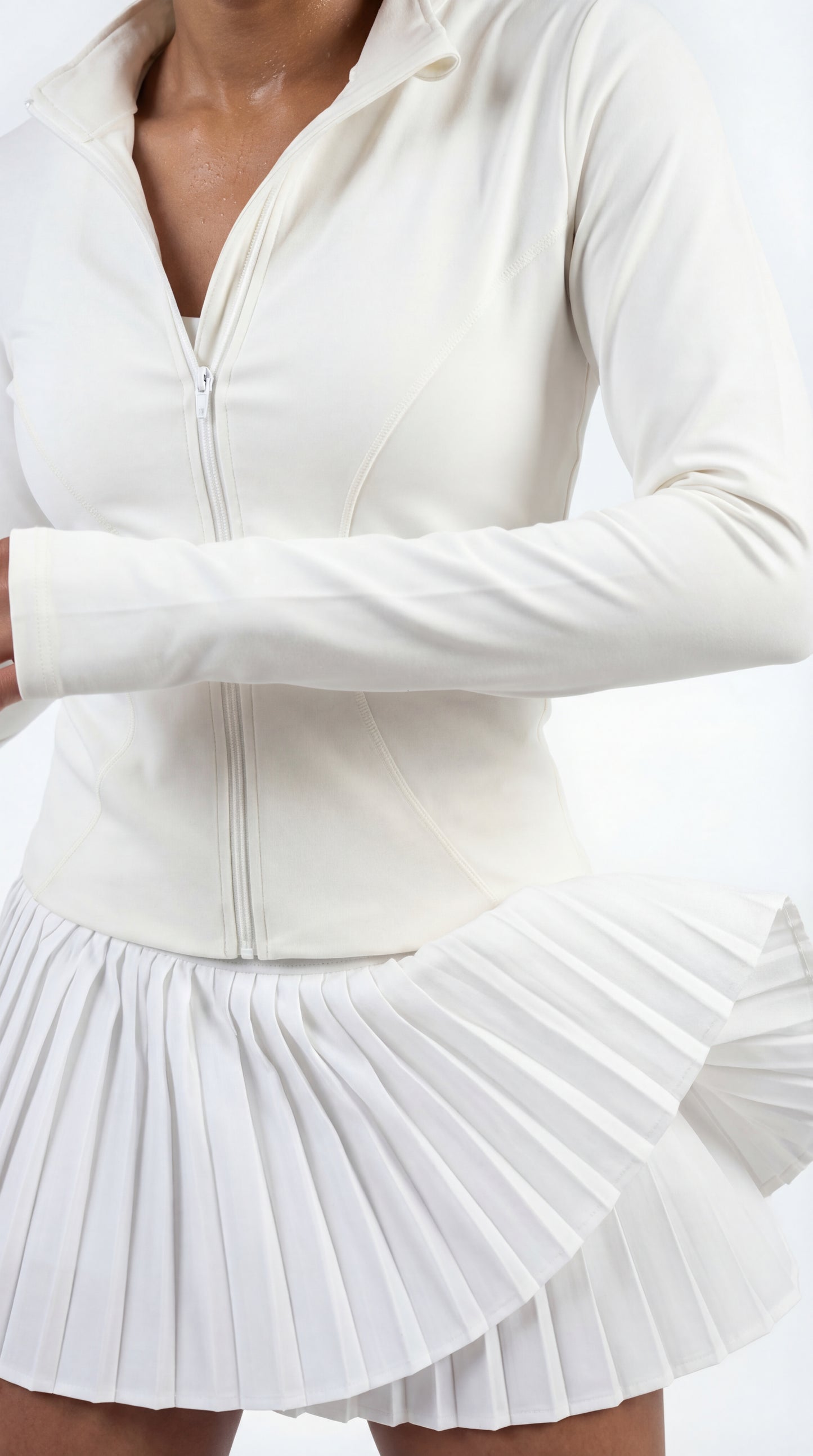 White Skirt Activewear - Street Society