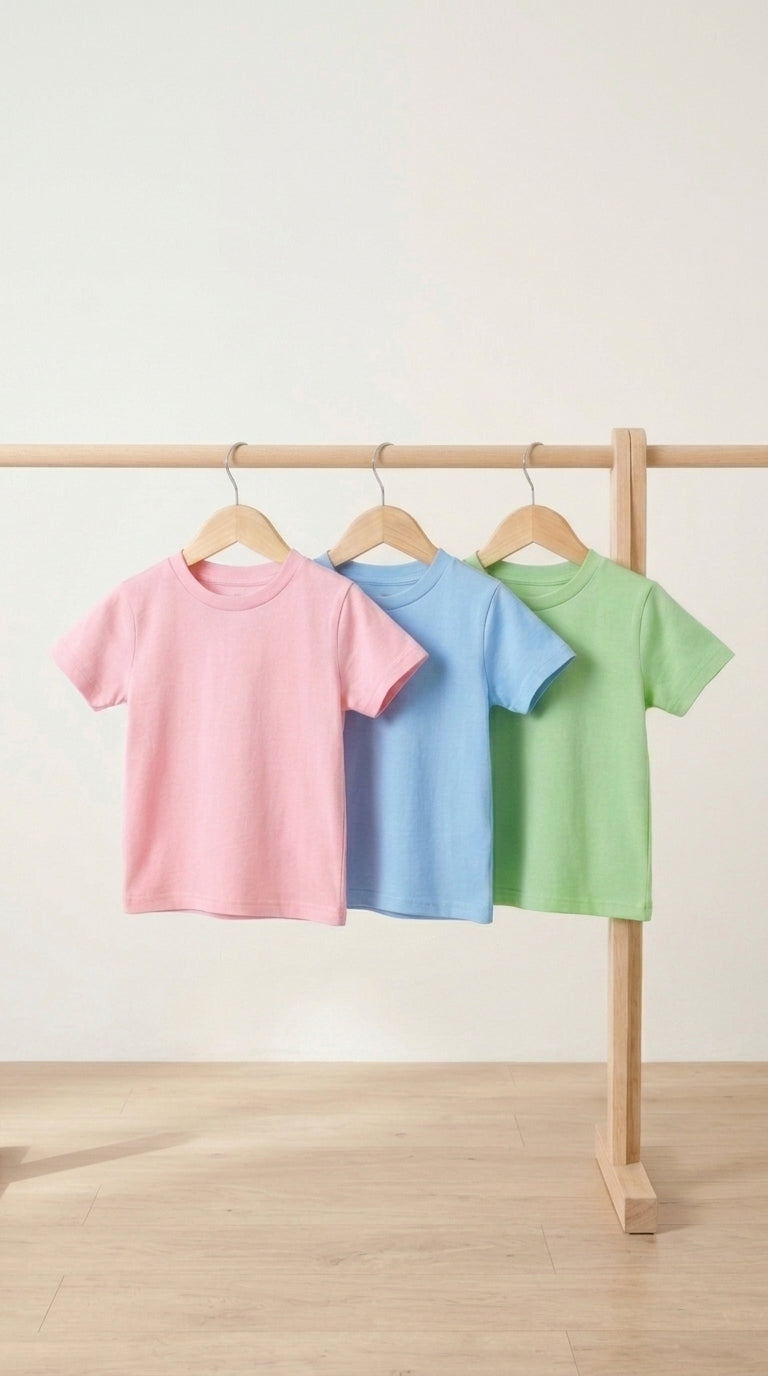 Basic T-Shirt set of 3 - Kids