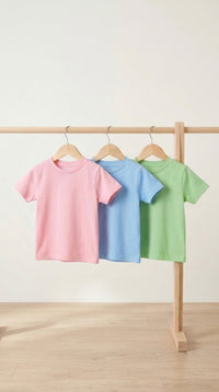Basic T-Shirt set of 3 - Kids