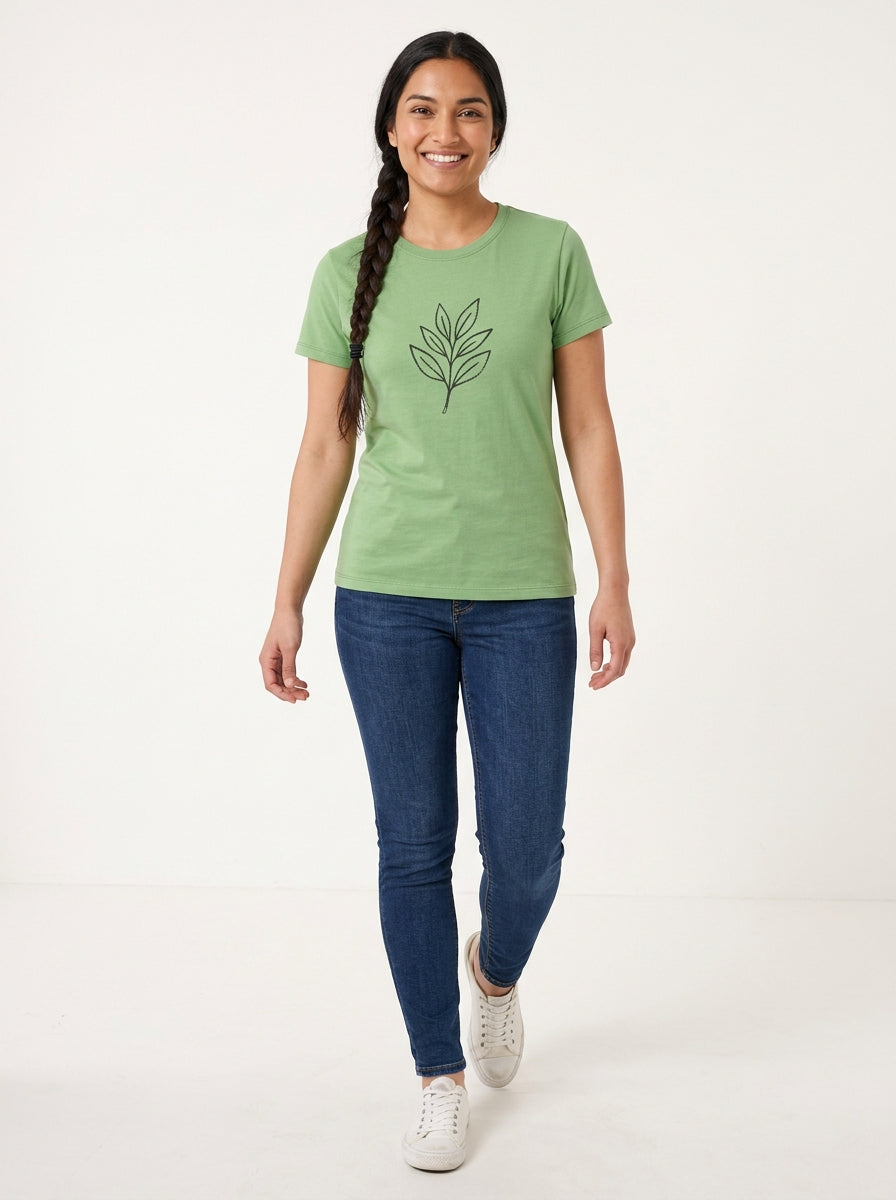 Simple Print T-Shirt – Adults